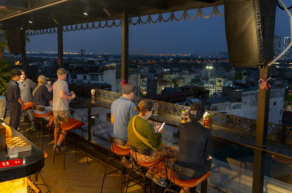 Chill at Ruby Sky Bar